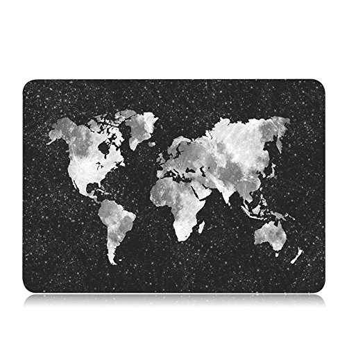 Case MacBook Air 13 H  lle  iCasso Nebula WorldMap Ultra Slim D  nn Kratzfeste matt rutschfest Hartschale Kunststoff Schutzh  lle Snap case f  r MacBo