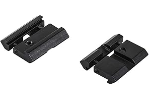 ‎WESTHUNTER WestHunter Optik 11mm Schwalbenschwanz Schiene auf 20mm Weaver/Picatinny Schiene Adapter, für Zielfernrohr Montagen | 2 Pcs