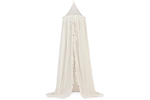 Jollein Ciel de lit Vintage 245 cm - Ivoire