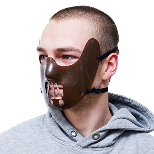 Psychopathen „Beißer“ Horror Maske im Stil von Hannibal Lecter - 2