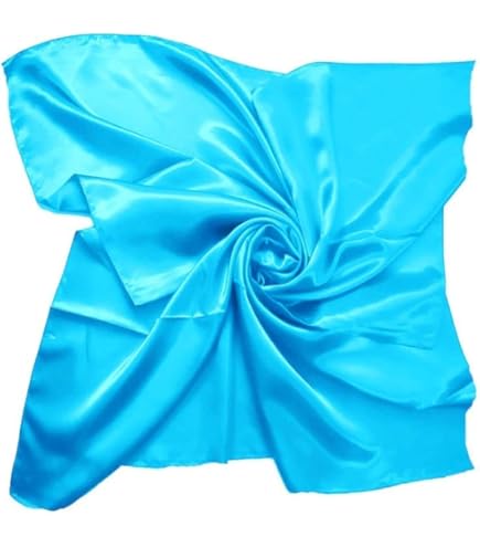 PATIKIL Satin Kopftücher Set - 2 Stück 90x90cm Für Haare & Style