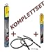 Produktbild BOSCH A295S + H301 Scheibenwischerset Vorne + Hinten + 2 INION Wischergummis 2mmService