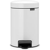 Brabantia Tret &Ccedil;&ouml;p Kovası, İ&ccedil; Kovalı, Plastik, &Ccedil;elik, plastik, Beyaz, 3 Liter