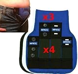 Pregnancy waist extender belt for pregnant ? Adapt your regular clothes like jeans, trousers, skirts into maternity wear ? Pack of 4 extenders (buttons and hooks) and 3 panels