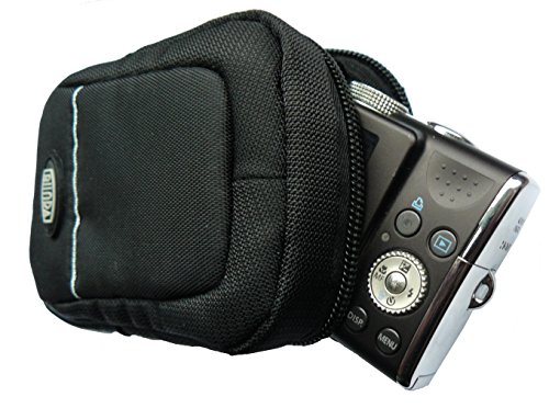   tui rigide en noir       Film de protection d   cran pour Appareil photo num  rique Canon Ixus 175       Canon Ixus 180       Canon Ixus 285  HS       Canon Ixus 360  HS       Fujifilm FinePix xp90       Nikon Coolpix A10       Nikon Coolpix A100       Olympus Stylus Tough TG-630  de 870