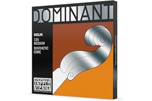 Thomastik-Infeld Cuerdas para violín Dominant Nylon Core 3/4 E Alu. 130