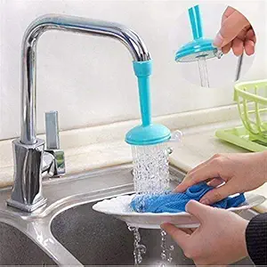 MK MART my favorite Rubber, Plastic 360 Degree Water Saving Kitchen Faucet Accessories, Multi Finish