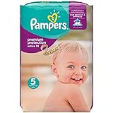 Pampers Premium Protection Active Fit Windeln Gr.5 (Junior) 11-23 kg Monatsbox, 136 St&uuml;ck