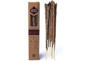 CRIGEMA SAGRADA MADRE - Incenso in Stick - Bastoncini Naturali al 100% - ca. 8 Sticks a Confezione (SANDALO E OLIBANO)