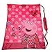 Produktbild Peppa Pig Turnbeutel mit Peppa-Wutz-Motiv, offizielles Lizenzprodukt, für Mädchen, ideal für den Schulsport