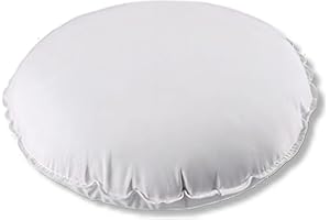 WILLOWS DIRECT Customised Hollowfibre Polyester Round Cushion Pads Insert Inner Scatter Fillers Pillow (20 inches/ 50cm)