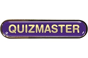 Capricornone Quizmaster Purple School Bar Badge