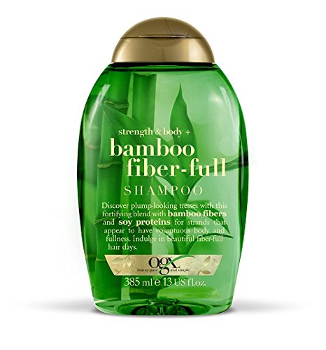 Ogx Strength And Body With Bamboo Fiber-Full Shampoo, 385 Ml