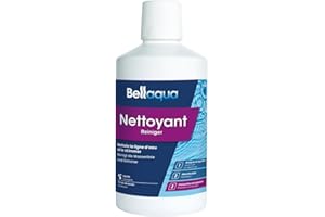 Bellaqua Nettoyant Piscine 1L – Spécial Liner et Parois – Élimine Graisses et Dépôts – Idéal Ligne d’Eau Piscine