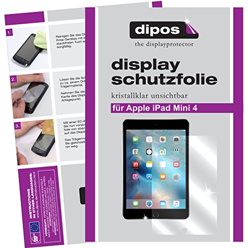 3x dipos Schutzfolie Apple iPad Mini 4 Displayschutzfolie klar - 2