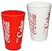 Produktbild 10 Stück _ Plastikbecher - " Coca Cola - Enjoy Coke " - 450 ml - warme & kalte Getränke - Zahnputzbecher / Malbecher / Trinkbecher - Küche Essen - für Erwachsene & Kinder - Mädchen Jungen - Plastikbecher - Kinderbecher Campingbecher / Campinggeschirr - Plastikgeschirr / Trinkglas aus Kunststoff Plastik - Partygeschirr