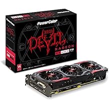 PowerColor AXRX PCI-e RX 480 Red Devil 8GB DDR5 Grafikkarte mit HDMI, 3x Display-Port grau