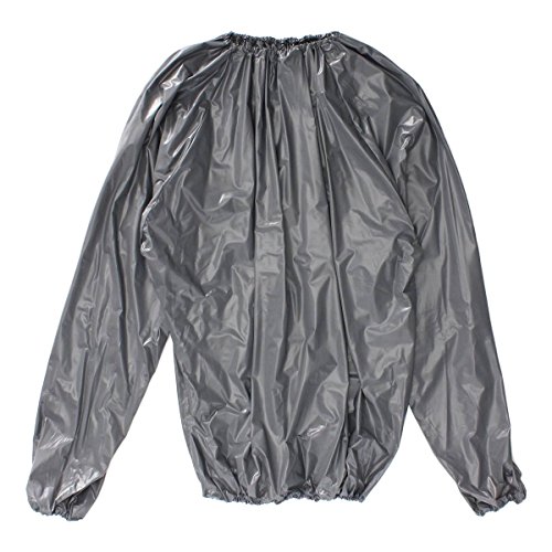 CAMTOA Heavy Duty Sauna Sweatanzug Saunaanzüge Schwitzanzug Slimming für Gym Training Fitness Abnehmen Fitnessanzug Anti-Rip L/XL/2XL/3XL/4XL - 3