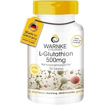 glutathione deutsch L-Glutathion 500mg - 100 Tabletten - Reduziert, hochdosiert & vegan |  Warnke Vitalstoffe
