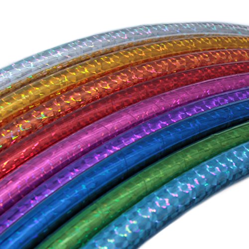 Hoopomania Kinder Hula Hoop Reifen in Hologramm Farben