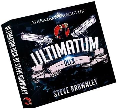 Magic Trick | Ultimatum Deck (Blue) by Steve Brownley and Alakazam Magic | Card Magic | Trick Decks | Mentalism