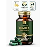 Naturagen Bromelain 1000 mg 2500 GDU | 60 Kaps&uuml;l | Ananas Kaynaklı Enzim