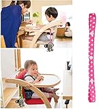 URAQT Baby Flaschen Halter Spielzeug Bügel Gurt, für Kinderwagen/Autositz/Hochstuhl – 6Pcs - 6