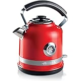 Ariete 2854 Bollitore Elettrico con Autospegnimento - Base Cordless - Filtro Removibile - Termometro - 2000 Watt - 1,7 Litri 