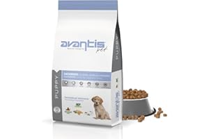 AVANTIS PET NUTRICIÓN INTELIGENTE Avantis Pet Puppy - Pienso para Perros Cachorros de Cualquier Raza - 15 kg - Comida Apta para Madres Embarazadas y Lactantes - Altamente Digestiva con Pollo, Verdura y Cereales