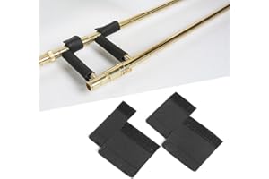 WHYCHSTORE Cuscino protettivo per il collo, paramani per trombone, materiale in pelle PU (B)