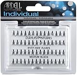 Ardell Individuals Duralash Naturals Knot Free Flares Medium Black "Contain 56 Individual Lashes"