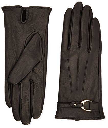 Dents Women's 7-5004 Gloves, Black, Medium (Manufacturer Size:7)