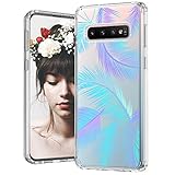 ULTRA-CLEAR - schlanker, transparenter schützender Stoßfängerskastenkörper deckt auf und erhöht die ursprüngliche Farbe des Samsung Galaxy S10 Plus 2019.
