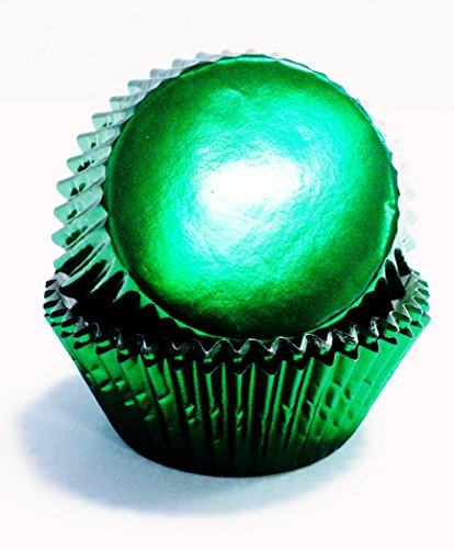 PME Metallic Grün-Backförmchen für Cupcakes, Standard Größe, 30 Stück - 2