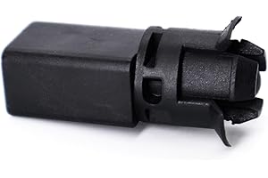 HISports Regolatore di temperatura dell'aria 37476 per temperatura esterna, sensore di temperatura per regolatore di temperatura del motore, 1J0919379,1 pezzo