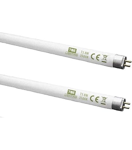 Aexit 10 Portalampada F448Q Per Lampade Fluorescenti T5, Base G24, 500V 2A, Diametro 28x40 Mm, Bianco, Con Certificazione CE E CQC