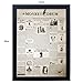 Produktbild Monkey 47 Vintage Bild - Original Vintage Zeitung mit Bilderrahmen