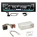 Produktbild JVC KD-DB902BT DAB+ AUX WMA USB WAV 1-DIN FLAC CD Tuner Digitalradio AOA 2.0 Freisprecheinrichtung Autoradio Einbauset für Golf 4 Passat 3B Polo 6N 9N Lupo