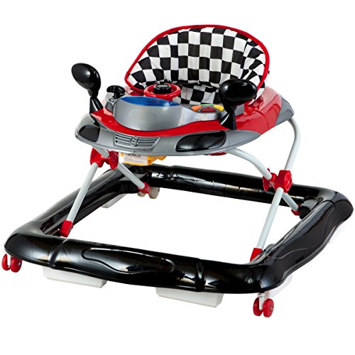 Lauflernhilfe Racer mit Spielcenter (5 Melodien) Gehfrei Gehhilfe Baby Walker in 4 verschiedenen Farben - 2