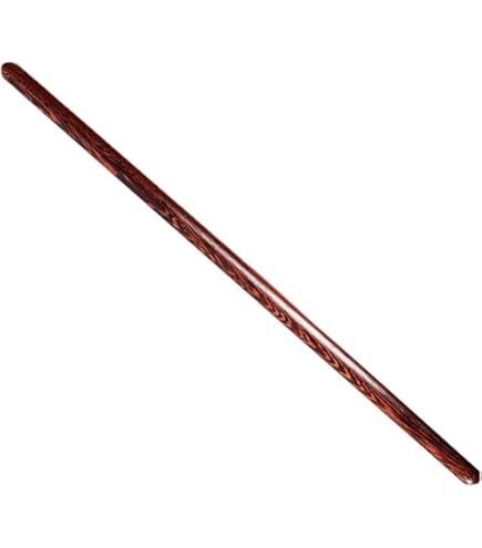 TEKKA BUDO BO Bâton long en bois de chêne blanc japonais Forme droite 182 cm Pour sports de combat