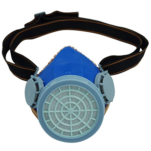 Preisvergleich Produktbild Smarstar Einzel Cartridge Industrielle Gas Chemical Anti-Dust Lackierung Atemschutzmaske - Blau