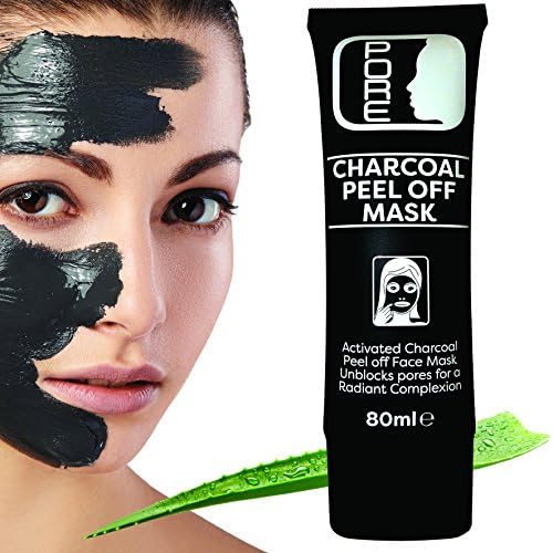 PORE Activated Charcoal Black Vacuum Peel Off Face Mask, Carton of 96 x 80ml Tube, Blackhead Removal, UK Supplier &amp; Warehouse, Deep Cleansing, Purifying, Removes stubborn dirt and oil, STRONG