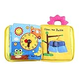 Pinfect Infant Kids Early Development Cloth Book Learning Educational Baby Toys