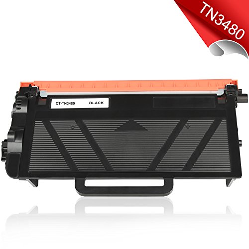 Cool Toner kompatibel toner TN-3480 Tonerkartusche replacement fuer Brother DCP-L5500DN L5600DN L5650DN, HL-L5000D L5100DN L5100DNT L5200DW L5200DWT L6200DW L6200DWT L6250DW L6300DW L6400DW L6400DWT, MFC-L5700DW L5800DW L5850DW L5900DW L6700DW L6750DW L6800DW L6900DW ,Schwarz, 1-Pack,8000 Seiten,tn3480 - 2