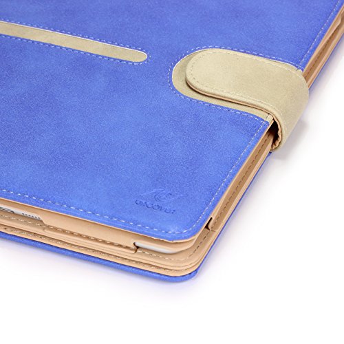 iPad Air 2 [2014 Version-6.Generation] Hülle Original Urcover® [DEUTSCHER FACHHANDEL] Smart Cover Schutzhülle Case Etui mit Sleep/Wake Funktion ?? Zubehör | Blau - 5