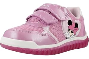 Geox B Lightyloo Girl B, Scarpe da Ginnastica Bimba 0-24