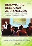 Image de Behavioral Research and Analysis: An Introduction to Statistics within the Context of Experimental Design, Fourth Edition
