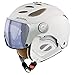 Produktbild ALPINA Erwachsene Jump JV VHM Skihelm, White-Prosecco Matt, 57-59 cm