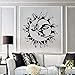 Produktbild jiuyaomai Sonne Küssen Mond Liebe Wandaufkleber Persönlichkeit Kreative Vinyl Aufkleber Wandaufkleber Romantische Dekor Für Wohnzimmer Wandbild Purple 57X58 cm