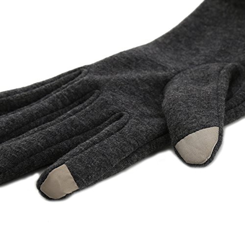 Original Arktis Luxus Smartphone Handschuhe (kapazitiv Touchscreen Handschuhe – Unisex) Herren Damen Männer Frauen Grau - 6